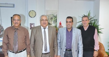 نائب رئيس جامعة القناة يستقبل نقيب الزراعيين بالإسماعيلية