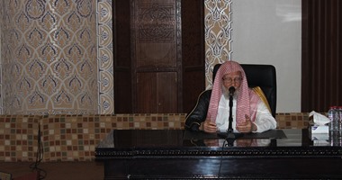 بالصور.. أمين رابطة العالم الإسلامى من السعودية: الدفاع عن الوطن "واجب شرعى"
