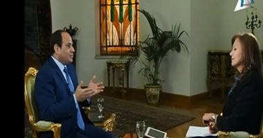 السيسى: حل الدولتين موقفنا من القضية الفلسطينية.. و"ملناش علاقة بإيران"