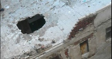 انهيار جزئى لمنزل بطنطا دون وقوع إصابات