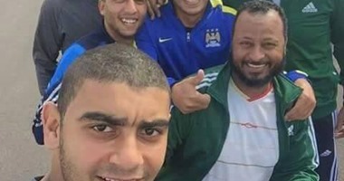 "سيلفى" فريق الاتحاد السكندرى على الصحراوى بعد حل أزمة الأتوبيس