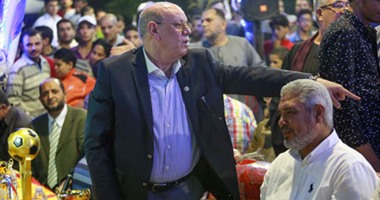 بالصور.. جمال عبد الحميد وربيع ياسين فى زفتى لدعم مرشح بالانتخابات البرلمانية