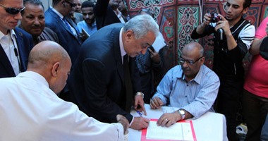 التصويت فى الانتخابات العامة لنقابة المحامين