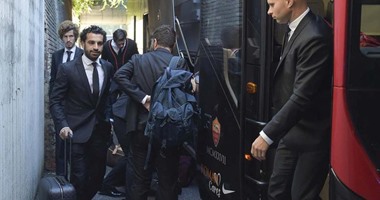 بالصور.. محمد صلاح يصل "الأولمبيكو" مع روما