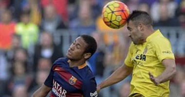 شوط أول سلبى بين برشلونة وفياريال بالليجا