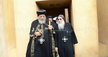 البابا تواضروس يدين حادث العريش الإرهابى