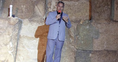 الآثار تبدأ المؤتمر الصحفى حول النتائج الأولية لمشروع استكشاف الهرم