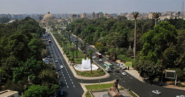 بالصور.. إعادة تخطيط عدد من الشوارع والميادين بالجيزة