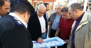 شرطة السياحة تشن حملة مكبرة لضبط المخالفات بالمنطقة الأثرية فى الهرم