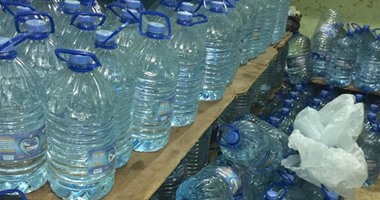 ضبط مصنع لتعبئة المياة المعدنية المغشوشة بالخصوص
