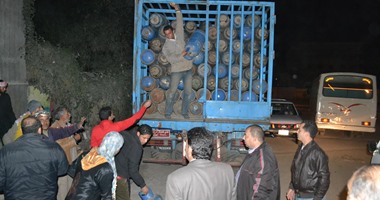 ضبط ٣ألاف أسطوانة بوتاجاز و٥ آلاف لتر سولار مدعم قبل بيعهم بالسوق السوداء