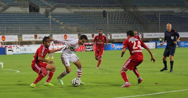 الدقائق الأخيرة قبل قمة كأس مصر 2015.. وزير الداخلية يتابع تأمين بتروسبورت.. تفتيش أتوبيس الزمالك.. مبروك يحذر من الأجناب وكهربا.. فيريرا يرفض "العقدة" الحمراء ويقرر "الزى الأزرق"