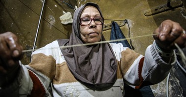 أم باسم أشهر سباكة فى القلعة: السباكة فن.. والشغل صنعة