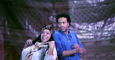 كواليس المسرحية الكوميدية "أنا الرئيس" لسامح حسين وحنان مطاوع