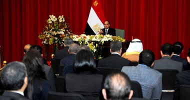 الرئيس السيسى يعقد لقاءات مكثفة قبل مغادرته الكويت