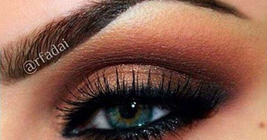 أفكار لماكياج العيون البرونزى الساحر
