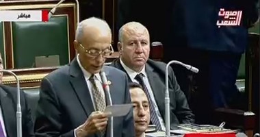 سيف اليزل وأسامة هيكل يؤديان اليمين الدستورية فى الجلسة الإجرائية بالبرلمان