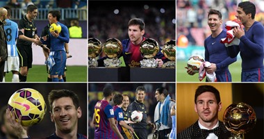 بالفيديو.. 25 "هاتريك" من توقيع ميسي فى الليجا