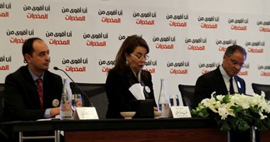 بالصور.. وزيرة التضامن: نسبة الإدمان بين سائقى المدارس 6.6% والسائقين الآخرين 18.6%