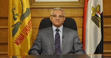 رئيس جامعة المنيا يستقبل فريق  ضمان جودة التعليم والإعتماد