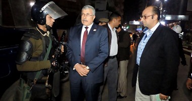 مدير أمن الغربية يتفقد الخدمات الأمنية بطنطا