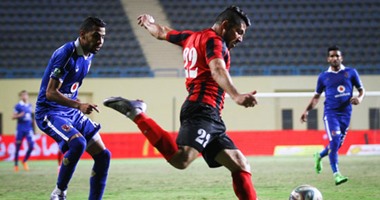 الداخلية يتقدم على الأهلى بهدف نظيف فى الشوط الأول