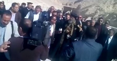 بالصور.. البابا تواضروس يزور آثار وادى الملوك برفقة محافظ الأقصر