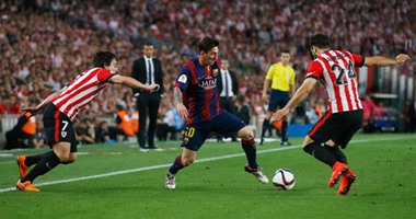 كأس إسبانيا.. نهائى مبكر بين برشلونة وبلباو فى دور الثمانية.. 3 مواجهات للفريقين فى 10 أيام.. الفريق الباسكى "ضحية" ميسي.. وإقصاء ريال مدريد يقرب الفائز من اللقب