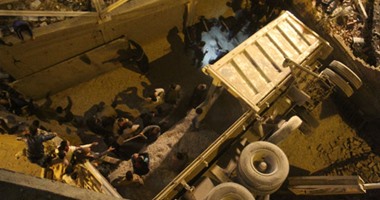 تجديد حبس السائقين المتسببين فى حادث مقطورة المنيب