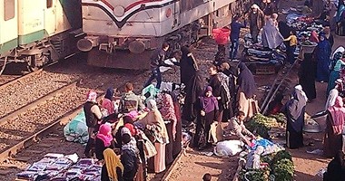 مصرع عجوز أسفل عجلات القطار أثناء عبوره المزلقان بالمنوفية