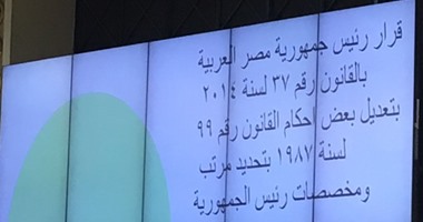 430 عضوا بـ"النواب" يوافقون على قانون الانتخابات الرئاسية وعضو يرفضه