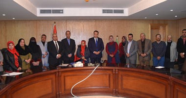 محافظ الفيوم يستقبل مجلس أمناء رعاية المبتكرين
