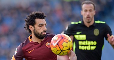 جماهير روما تختار محمد صلاح أفضل لاعب أمام ساسولو