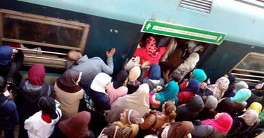 عطل بقطار فى محطة منشية الصدر يوقف حركة خط المترو الأول 