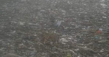 "صحافة المواطن":بالصور..القمامة تحاصر ضفاف نهر النيل بالباجورية فى المنوفية