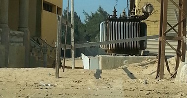 شكوى من وجود محول كهربائى فى طريق الصالحية يعرض حياة المواطنين للخطر