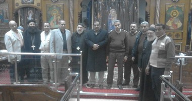تكثيف أمنى أمام كنائس القليوبية للاحتفال بعيد الغطاس
