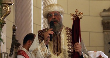 البابا تواضروس يرأس قداس رسامة الكهنة الجدد بدير الأنبا بيشوى
