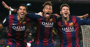 ثلاثى "MSN" يقود هجوم برشلونة أمام سبورتنج خيخون بالليجا