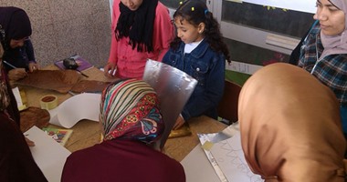 بالصور.. فعاليات ورشة "الطرق على المعادن" بقصر ثقافة طور سيناء 