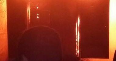 اصابة شخص فى حريق داخل منزله بالإسكندرية