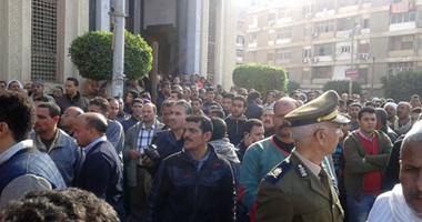 أهالى قرية شهيد العريش بالدقهلية يهتفون ضد الإرهاب ويطالبون بالقصاص