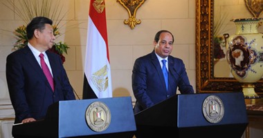 بالصور.. رئيس الصين:إقامة 10مشروعات فى مصر باستثمارات 15 مليار دولار