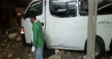 الدفع بـ8 سيارات إسعاف لنقل مصابى انفجار عبوة ناسفة بالهرم