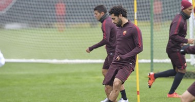 بالصور.. محمد صلاح أشغال شاقة فى روما استعداداً لـ"كييفو"
