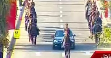 الرئيس الصينى يصل قصر القبة للقاء السيسى