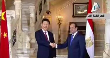 السيسى ونظيره الصينى يزيحان الستار عن "مخطط" المنطقة الصناعية الصينية