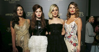 بالصور.. العرض الخاص لـ"PRIDE AND PREJUDICE AND ZOMBIES" فى لوس أنجلوس