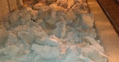"صحافة المواطن"..تهالك الأرضيات والأرصفة داخل محطة قطار مركز إسنا بالأقصر