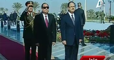 بالفيديو.. السيسى يصل أكاديمية الشرطة لحضور احتفالات الداخلية بعيد الشرطة